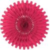 Beistle 12 Piece Fall Tissue Paper Fan Decorations For Thanksgiving And Autumn Celebrations(Cerise)