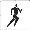 Beistle 12 Piece Fastpitch Softball Silhouette Cut Outs Sports Theme Birthday Party Decorations Supplies(Summer Sports Cutouts)