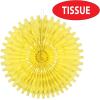 Beistle 12-Piece Tissue Fans, 25-Inch