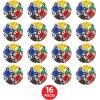 Beistle 16 Piece 9″ Poker Chips Casino Themed Tableware Paper Plates for Las Vegas Party Supplies