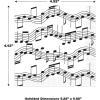 Beistle 16 Piece Music Notes Paper Beverage Napkins 50’s Theme Rock and Roll Tableware For 1950’s Party Awards Night Decorations(5 x 5 inches (Pack of 6))