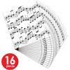 Beistle 16 Piece Music Notes Paper Beverage Napkins 50’s Theme Rock and Roll Tableware For 1950’s Party Awards Night Decorations(5 x 5 inches (Pack of 6))