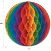 Beistle 1-Pack Tissue Ball, 14-Inch(Rainbow)