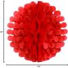 Beistle 1-Pack Tissue Flutter Ball, 14-Inch, Red