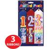 Beistle 1st, 2nd, 3rd Place Award Pack Ribbons(One Size (Pack of 2))