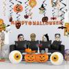 Beistle 2 Piece 16″ Plastic Inflatable Eyeball Decorations With Hang Tab- Giant Eye Spooky Halloween Party Supplies