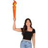 Beistle 2 Piece 24.5” Inflatable Flame Torches for Luau Theme and International Sports Parties