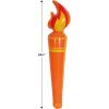 Beistle 2 Piece 24.5” Inflatable Flame Torches for Luau Theme and International Sports Parties