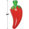 Beistle 2 Piece 30″ Plastic Large Inflatable Chili Pepper Decorations, Blow Up Accessories For Cinco De Mayo Mexican Theme Fiesta Party Supplies, Celebrating With You Since 1900