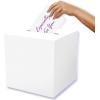 Beistle 2 Piece All-Purpose White Gift Card Boxes For Wedding Receptions, Anniversaries, Birthday Parties, And Graduations(All-Purpose Receiving-Box)