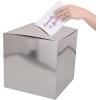Beistle 2 Piece All-Purpose White Gift Card Boxes For Wedding Receptions, Anniversaries, Birthday Parties, And Graduations(Foil All-Purpose Card Box)