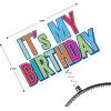 Beistle 2 Piece It’s My Birthday Headband Boppers Headwear For Party Celebration