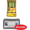 Beistle 2 Piece Novelty Inflatable VHS Tape & Handheld Game Throwback 1990’s Theme Party Decorations, 9″ x 15″, Black/Yellow/Red/Gray/Blue