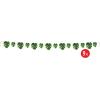 Beistle 2 Piece Polyester Fabric Tropical Hawaiian Luau Palm Leaves Banners Jungle Safari Party Supplies, 8″ x 9′, Green