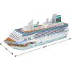 Beistle 2 Piece Three Dimensional Fillable Cruise Ship Table Centerpieces, 13.25″- Nautical Decorations- Bon Voyage Ocean Theme Party Supplies, Made In USA Since 1900