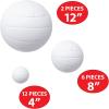Beistle 20 Piece Volleyball Cutouts, 3 Sizes- Sports-Themed Wall Decorations for Athletic Parties, Events, Tournaments, Classrooms, and Celebrations