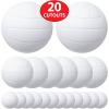 Beistle 20 Piece Volleyball Cutouts, 3 Sizes- Sports-Themed Wall Decorations for Athletic Parties, Events, Tournaments, Classrooms, and Celebrations