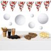 Beistle 20 Piece Volleyball Cutouts, 3 Sizes- Sports-Themed Wall Decorations for Athletic Parties, Events, Tournaments, Classrooms, and Celebrations