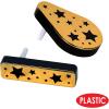 Beistle 20-Count BKGD Plastic Metallic Noisemakers, Gold/Black Premium Party Supplies, NYE Favors for Celebrations, Gatherings, & Festivities, 3”x4.4”(Black/Gold)
