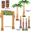 Beistle 22 Piece Luau Prom Decorations Hawaiian Theme Tropical Party School Dance Décor, ASSTD SIZES, Multicolor
