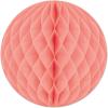 Beistle 24 Piece Honeycomb Tissue Paper Balls Hanging Birthday Party, Baby, Graduation Celebrations, Bridal Shower Decorations, 12″, Golden Yellow(Blush Pink)