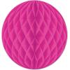 Beistle 24 Piece Honeycomb Tissue Paper Balls Hanging Birthday Party, Baby, Graduation Celebrations, Bridal Shower Decorations, 12″, Golden Yellow(Cerise)