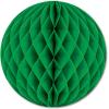 Beistle 24 Piece Honeycomb Tissue Paper Balls Hanging Birthday Party, Baby, Graduation Celebrations, Bridal Shower Decorations, 12″, Golden Yellow(Green)