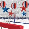 Beistle 24 Piece Honeycomb Tissue Paper Balls Hanging Birthday Party, Baby, Graduation Celebrations, Bridal Shower Decorations, 12″, Golden Yellow(Red/White/Blue)