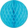 Beistle 24 Piece Red, White and Green Tissue Balls for Christmas, Mexican, Italian Decorations, 12″(Turquoise)