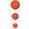 Beistle 24-Piece Paper Basketball Cut Outs, Sports Theme Wall Decorations for Birthday Party and Game Day Celebrations, Classroom Décor, 13.5″(Basketball Cutouts – 40 pack)