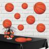 Beistle 24-Piece Paper Basketball Cut Outs, Sports Theme Wall Decorations for Birthday Party and Game Day Celebrations, Classroom Décor, 13.5″(Basketball Cutouts – 40 pack)