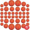 Beistle 24-Piece Paper Basketball Cut Outs, Sports Theme Wall Decorations for Birthday Party and Game Day Celebrations, Classroom Décor, 13.5″(Basketball Cutouts – 40 pack)