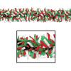 Beistle 24-Piece Tissue Festooning in Pink, Decorative Wall Hanging for Birthday, Bridal or Baby Shower, Anniversary, Events, Parties, 25′(Red/White/Green)