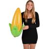 Beistle 24″ x 13″ Plastic Inflatable Corn Cob for Farm Theme Decorations, Autumn Harvest Fall Party Décor and Supplies