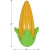 Beistle 24″ x 13″ Plastic Inflatable Corn Cob for Farm Theme Decorations, Autumn Harvest Fall Party Décor and Supplies