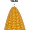 Beistle 24″ x 13″ Plastic Inflatable Corn Cob for Farm Theme Decorations, Autumn Harvest Fall Party Décor and Supplies