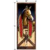 Beistle 2-Pack Horse Racing Door Covers, Hanging Decorations for Equestrian Events & Derby Day Parties, All-Weather Animal Birthday Decor, 6′ x 30″(Horse)