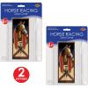 Beistle 2-Pack Horse Racing Door Covers, Hanging Decorations for Equestrian Events & Derby Day Parties, All-Weather Animal Birthday Decor, 6′ x 30″(Horse)