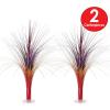 Beistle 2-Pack Metallic Spray Centerpiece, Rainbow Multicolor Decoration for Birthday Parties & Occasions, Table Decor for Special Events, 19”