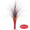 Beistle 2-Pack Metallic Spray Centerpiece, Rainbow Multicolor Decoration for Birthday Parties & Occasions, Table Decor for Special Events, 19”