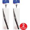 Beistle 2-Pack Metallic Spray Centerpiece, Sleek Black Decoration for New Years, Awards Night, & Birthday Parties, Table Decor for Special Events, 19”