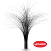 Beistle 2-Pack Metallic Spray Centerpiece, Sleek Black Decoration for New Years, Awards Night, & Birthday Parties, Table Decor for Special Events, 19”