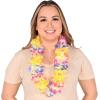 Beistle 3 Piece 40″ Polyester Fabric Sunrise Floral Hawaiian Leis For Luau Party Supplies And Tropical Themed Favors