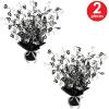 Beistle 30 Gleam ‘N Burst Centerpiece, 15-Inch(2)