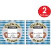 Beistle 32 Piece 2-Ply Paper Oktoberfest Lunch Napkins, German Theme Party Supplies