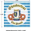 Beistle 32 Piece 2-Ply Paper Oktoberfest Lunch Napkins, German Theme Party Supplies
