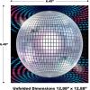 Beistle 32 Piece Paper Disco Ball Napkins, Retro 1970’s Theme Tableware, 70’s Party Supplies