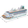 Beistle 3-D Cruise Ship Table Centerpiece, 13.25″ x 4.5″ – Around The World, Bon Voyage Party Supplies, Nautical Table Decor(1)