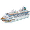 Beistle 3-D Cruise Ship Table Centerpiece, 13.25″ x 4.5″ – Around The World, Bon Voyage Party Supplies, Nautical Table Decor(1)