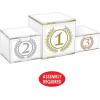 Beistle 3-D Podium Centerpieces, Set of 2-1st 2nd 3rd Place International Sports Tournament and Competition Decor, Athletic Awards Night Party Supplies for Team Banquets, 5” x 15”